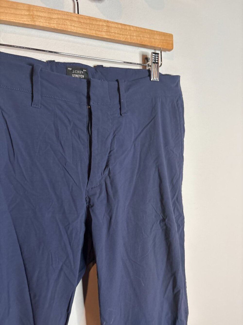J. Crew Stretch 484 Slim navy blue pants - Picture 2 of 5